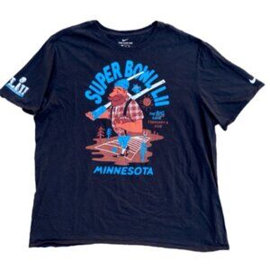 Nike Athletic Cut Bowl 52 LII Minnesota  T Shirt​​​​​​